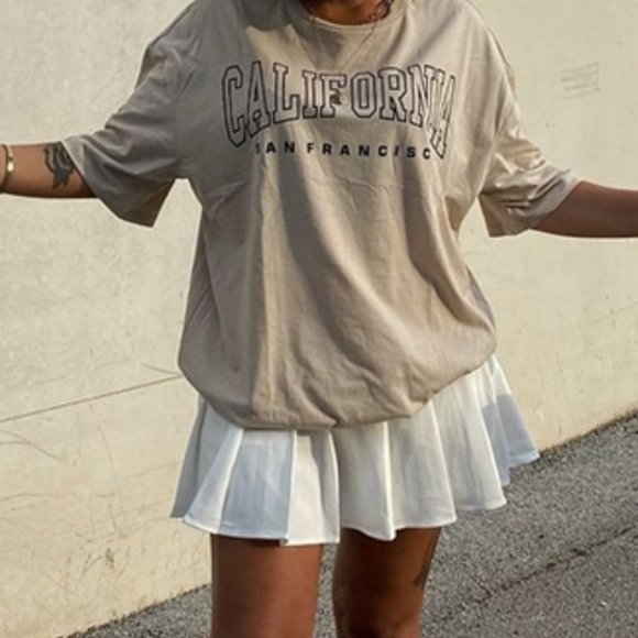 OLD MONEY white Tennis Mini Skirt - Picture 4 of 12